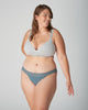 Period-Proof Organic Cotton Thong - 1 Tampon Absorption - thumbnail
