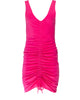 Ruched Sleeveless Mini Dress - thumbnail