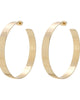 2.5" Skylar Hoops Gold - thumbnail