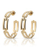 Fiona Hoops Gold - thumbnail