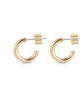 Lisa Huggie Hoops Gold - thumbnail