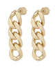 Taraji 4 Link Drop Earrings Gold - thumbnail