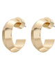 Mini Peak Hoops Gold - thumbnail