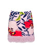 Feather' Hem Floral Skirt - thumbnail
