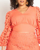 Exploded Eyelet Sleeve Top - thumbnail