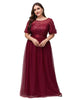 Sequin Leaf Floor-length Evening Dress - thumbnail