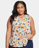 Sleeveless Pintuck Blouse - thumbnail