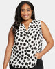 Sleeveless Pintuck Blouse - thumbnail