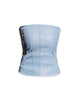 Archer Stretch Leather Bustier - thumbnail