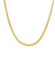 Herringbone Choker Gold 4 MM - thumbnail