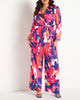 Printed Wide Leg Pant - thumbnail