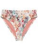 Coral Dream Recycled High-Waisted Bikini Bottom - thumbnail