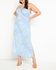 Halter Neckline Printed Dress - thumbnail
