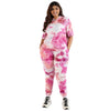 Women Tye-Dye Hooded Co-Ords Set - thumbnail