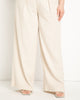 Wide Leg Linen Blend Pant - thumbnail