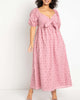 Eyelet Tie Front Maxi Dress - thumbnail