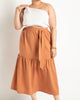 Knotted One Shoulder Crop Top - thumbnail