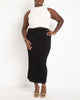 Maxi Sweater Skirt with Button Down Placket - thumbnail
