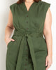 Belted Midi Dress - thumbnail