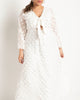 Textured Maxi With Ruched Neckline - thumbnail