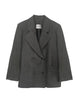 The Davis Double Breasted Blazer in Herringbone - thumbnail