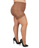 All Day Plus Size Curvy Sheer Control Top Pantyhose - thumbnail