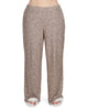 Women's Hacci Wide Leg Soft Lightweight Lounge Pants - thumbnail
