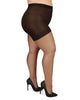 Plus Size Curvy Ultra Sheer Control Top Pantyhose - thumbnail