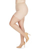 Crystal Sheer Shaper Control Top Tights - thumbnail