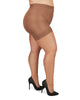 Plus Size Curvy Ultra Sheer Control Top Pantyhose - thumbnail