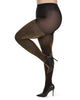 Liquid Metal Opaque Tights - thumbnail