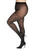 Leopard Print Shimmer Sheer Tights - thumbnail