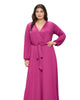 Espinoza Surplice Maxi Dress - thumbnail