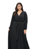 Espinoza Surplice Maxi Dress - thumbnail