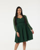 Dior Dress - Dark Green - thumbnail