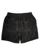 Island Shorts In Black Satin - thumbnail