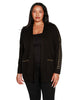 Embellished Open-Front Cardigan - thumbnail