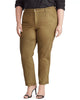 Ralph Lauren Women's Regal Straight Ankle Jeans Brown 22W - thumbnail