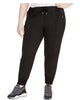 Calvin Klein Women's Sweatpants Fitness Jogger Pants Black 2X - thumbnail