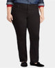 Ralph Lauren Women's Premier Straight Jeans Black 14 W - thumbnail