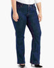 Levi's Women's Trendy Classic Bootcut Jeans Blue 22W - thumbnail