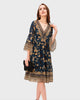 Floral Print Georgette Tier Dress - thumbnail