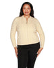 Zip Cable Sweater - thumbnail