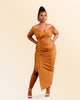 Renetta Ruched Maxi Dress - thumbnail