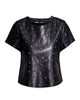 Jude Recycled Leather Tee - thumbnail