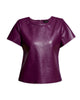 NEW GUARD RECYCLED LEATHER TEE - thumbnail
