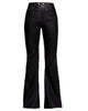 Robbie Stretch Leather Flares - thumbnail