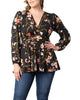 Leah Long Sleeve Tunic Top - thumbnail