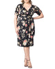 Eden Faux Wrap Dress - thumbnail