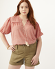 Maeve Stretchy Cotton Cuffed Short - thumbnail